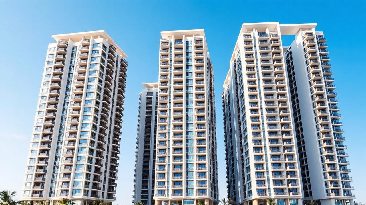 Tours résidentielles modernes à Al Furjan, Dubai
